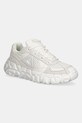 Armani Exchange sneakers piele întoarsă bej XUX269.XV960.00894
