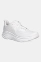 Hoka sneakers Clifton 10 sintetic alb 1162030