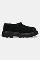 Semišové mokasíny UGG Tasman Lug 1166913.BLK čierna SS25