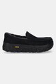 UGG mocasini din piele intoarsa Ascot Wrap Tech 1167670.BLK negru SS25