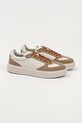 Karl Lagerfeld bőr sportcipő MAXI KUP RSG KL52235.3T8 bézs SS25