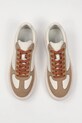 Karl Lagerfeld bőr sportcipő MAXI KUP RSG bézs KL52235.3T8