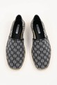 Karl Lagerfeld espadrile KAMINO II gri KL70125.805