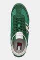 Sneakers boty Tommy Jeans RETRO RUNNER CLEATED zelená EM0EM01527