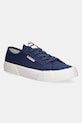 Tenisky Tommy Jeans LACE UP CANVAS COLOR Planet friendly námořnická modř EM0EM01543