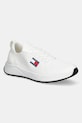 Tenisky Tommy Jeans RUNNER KNTITTED Planet friendly biela EM0EM01555