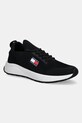 Αθλητικά Tommy Jeans RUNNER KNTITTED Planet friendly μαύρο EM0EM01555