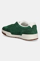 Încălțăminte Tommy Jeans sneakers din piele intoarsă CUPSOLE SUEDE EM0EM01568 verde