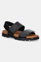 Δερμάτινα σανδάλια Camper Brutus Sandal Planet friendly μαύρο K100777.011