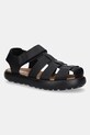 Шкіряні сандалі Camper Pelotas Flota Sandal Planet friendly чорний K100938.003