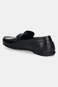 Obuwie Calvin Klein mokasyny skórzane DRIVER W/ NY BIT LTH HM0HM01701 czarny