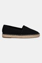Espadrilky Calvin Klein ESPADRILLE CV LOGO HM0HM01808 černá SS25