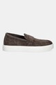 Calvin Klein mokasyny zamszowe MOCCASIN SUE UNLINED HM0HM01819 brązowy SS25