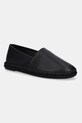 Кожени еспадрили Calvin Klein ESPADRILLE LTH черен HM0HM01882