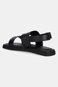 Obuv Kožené sandále Calvin Klein BACK STRAP W/ BUCKLE HM0HM01736 čierna