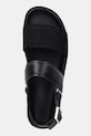 Σανδάλια Calvin Klein BACK STRAP W/ BUCKLE LOGO μαύρο HM0HM01742
