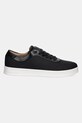 Δερμάτινα αθλητικά παπούτσια Calvin Klein LOW TOP LACE UP OXFORD RUBB LTH HM0HM01708 μαύρο SS25