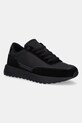 Αθλητικά Calvin Klein LOW TOP LACE UP REPREVE MIX δέρμα σαμουά μαύρο HM0HM01714