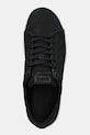 Кожаные кроссовки Calvin Klein LOW TOP LACE UP NU чёрный HM0HM01758