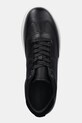 Kožené tenisky Calvin Klein LOW TOP LACE UP TMBL LTH čierna HM0HM01803