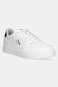Маратонки Calvin Klein Jeans CLASSIC CUPSOLE TECH RIPSTOP изкуствена кожа бял YM0YM01202