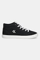 Calvin Klein Jeans trampki ESS VULC MID MG CANVAS YM0YM01210 czarny SS25