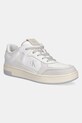 Παπούτσια Calvin Klein Jeans BASKET CUP LOW LACEUP LTH MIX συνθετικό λευκό YM0YM01308