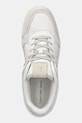 Topánky Calvin Klein Jeans BASKET CUP LOW LACEUP LTH MIX biela YM0YM01308