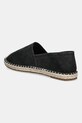 Παπούτσια Εσπαντρίγιες σουέτ Guess ELCHE FMJELC.FAB14.BLACK μαύρο