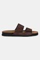 Vagabond Shoemakers papuci din nubuc 5992-150-35 5992.150.35 maro SS25