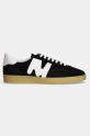 MSGM sneakersy zamszowe 3840MS021.522.99 czarny SS25