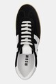 MSGM sneakersy zamszowe czarny 3840MS021.522.99