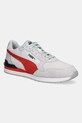 Шкіряні кросівки Puma ST Runner v4 SD лицьова шкіра сірий 399665