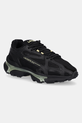 Lacoste sneakersy L003 2K24 imitacja skóry licowej czarny 49SMA0007