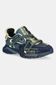 Παπούτσια Lacoste L003 ACTIVE RUNWAY δέρμα σαμουά σκούρο μπλε 49SMA0012