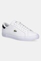 Lacoste sandale de piele POWERCOURT sintetic alb 49SMA0081