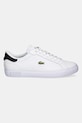 Lacoste sandały skórzane POWERCOURT 49SMA0081 biały SS25