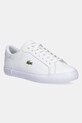 Lacoste sandale de piele POWERCOURT sintetic alb 49SMA0081