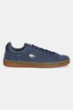 Lacoste sneakersy zamszowe BASESHOT 49SMA0133 granatowy SS25