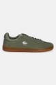Lacoste sneakersy zamszowe BASESHOT 49SMA0133 zielony SS25