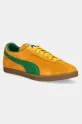 Semišové tenisky Puma Brasil nízky oranžová 401048
