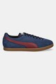Puma sneakersy zamszowe Brasil 401048 niebieski AW25