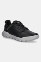 Caterpillar sneakers din piele HEX LITE LEATHER textil negru P726319