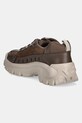 Încălțăminte Caterpillar sneakers din piele INTRUDER LITE P726189 maro