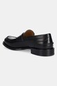 Încălțăminte Baldinini mocasini de piele U5E018P1VITE.0000 negru
