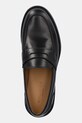 Baldinini mocasini de piele negru U5E018P1VITE.0000