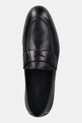 Baldinini mocasini de piele negru U5E002P1VITE.0000