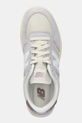 Nubukové tenisky New Balance CT500 sivá CT500GC