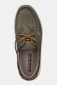 Napapijri mocasini din piele intoarsa BARK verde NP0A4IQE.GF2