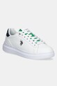Кросівки U.S. Polo Assn. CODY010M/5Y1 імітація лицьової шкіри білий CODY010M.5Y1